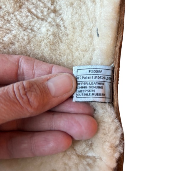 UGG Australia Tan Suede Boots with Zipper Women’s Size 7 - Picture 6 of 9